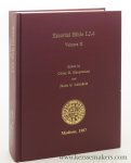 Hauptmann, Oliver H. / Mark G. Littlefield (eds.). - Escorial Bible I.J.4. Volume II.