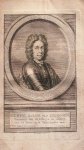 antique print (prent) - Menno, Baron van Coehoorn.