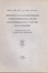 Schmid J.J. von - Spinoza`s staatkundige verhandeling in de ontwikkeling van de staatsleer