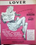 Rodgers, Richard: - Lover. Based on the lives and music of Richard Rodgers & Lorenz Hart