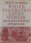 Ysselsteyn, G.T. van - White Figurated Linen Damask from the Beginning of the 19th Century