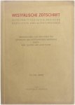 Karl Zuhorn Alois Fuchs - Westfälische Zeitschrift - zeitschrift für vaterländische geschichte und altertumskunde 101/102 band