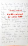 Schregel, Friedrich - Ein Hexenprozeß in Corvey 1685