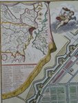 Hendrik de Leth kaart plattegrond stadsplattegrond Amsterdam 1734 € 975,00 - Plan tres exact de la fameuse ville marchande d'Amsterdam: in uitstekende staat!