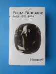 Fühmann, Franz - Briefe 1950-1984