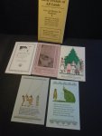  - 5 x vloeibladen Little Friends of all Lands in enveloppe.