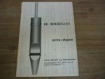 Diverse componisten - De Roerfluit muziek tijdschrift voor klavarorganisten; EXTRA UITGAVE; Muziekbijlagen 1987, geref. org. ver. organist en eredienst ++