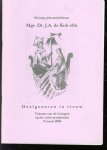 J A de Kok, Andr� Zegveld - Deelgenoten in trouw : teksten van de lezingen op het mini-symposium 9 maart 2006 : 50-jarig priesterjubileum Mgr. Dr. J.A. de Kok ofm