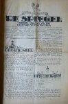 Redactie - De Spiegel Officieel orgaan van het Delftsch Studenten Corps en van de centrale commissie voor studiebelangen. 1e jaargang 1925 81 nummers en 2de jaargang 1926 36 nummers
