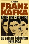 KAFKA, FRANZ, BORN, J., (HRSG.) - Franz Kafka, Kritik und Rezeption zu seinen Lebzeiten 1912 - 1924. Unter Mitwirkung von Herbert Mühlfeit und Friedemann Spicker.
