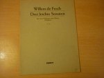 Fesch; Willem de (1687–1761) - 3 leichte Sonaten (herausgegeben von Erich Doflein)