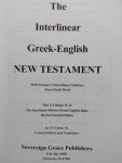 Green Jay P. Sr. - Interlinear Greek-english New Testament (Ancient Greek Edition)
