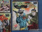 Gill, Tom (tekenaar) en Paul Sylvan Newman (scenarist). - De Onbekende Stille (The Lone Ranger). 7 afzonderlijke publicaties: Nr. 18, 45, 46, 51, 55, 56 en 59.