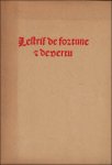 Martin le Franc, Maurice Rousseau/Ch. Weckesser/G.E. Stechert - estrif de fortune et de vertu