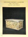 Wilfried de Kesel 237947 - Japanese Export Lacquers (16th-17th Century)