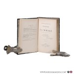 Letourneau, Charles. - L'évolution de la morale: Leçons professées pendant l’hiver de 1885–1886. [Bibliotheque Anthropologique].