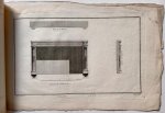 Richard Lalonde (fl. 1788-1796) - Antique set of prints, etching | Xe Cahier K. Chambranles de cheminées (open haarden), published ca. 1775/1789, 6 pp.