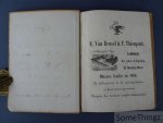 E. Van Reusel & F. Thienpont. - Album pour Cartes Réclames. E. Van Reusel & F. Thienpont. Fabricants de Pain d'Espices. St. Nicolaes-Waes. Belgique. [Sint-Niklaas]