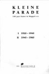 VEEN, FRANS VAN DER / VRIES, HANS DE - Kleine Parade. 100 Jaar kunst in Meppel e.o. I 1920 - 1940; II 1940 - 1960