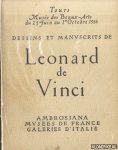 Various - Dessins et manuscrits de Leonard de Vinci