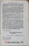 Lodenstein [Lodensteyn, Lodensteijn], Jodocus van - Geestelyke opwekker, voor het onverloochende, doode en geesteloose christendom : voorgestelt in X. predicatien, en aangedrongen door het leven en sterven van dien groten selfs-verloochenaar J.v.L. eertyds seer vermaart leeraar in de stad Utrec...
