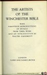 Oakeshott, Walter - The artists of the Winchester Bible.