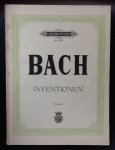 J. S. Bach (Czerny e.a.) - Bach, Inventionen, Edition Peters, No. 201