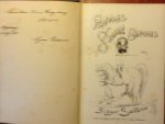 SALTARINO, SIGNOR. - Pauvres Saltim Banques. ..Gesigneerd en tekst op schutblad door Signor Saltarino
