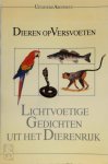 Hemmo Drexhage 100565, Bertus Aafjes 10320 - Dieren op versvoeten 60 lichtvoetige gedichten uit het dierenrijk