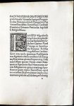 1498. AMASAEUS, Gregorius - Panegyricus in laudem cardinalis Grimani.