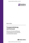 Beatrice, Meyer: - Transparenzleistung und Vertrauen