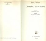 Tolstoi, Leo, N.  Vertaald uit het Russisch door Rene de Vries - Oorlog en Vrede  .. De ijzeren Klem 3e Deel en Zon over de Puinen  4e deel