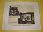 [1022] Kantoorgebouw en Kantoren der Credietvereeniging te Amsterdam. Agentschap Groningen, Guldenstraat 24. - Afbeelding Kantoorgebouw en Kantoren der Credietvereeniging te Amsterdam. Agentschap Groningen, Guldenstraat 24.