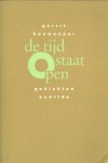 Kouwenaar, Gerrit - De tijd staat open. Gedichten.