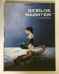 Régis +  Penet (tekeningen) - Gevilde nachten, complete serie in 3 delen: 1. Nakomelingen, 2. De Ondergang, 3. Nimfen