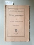 Heidenhain, Adolf: - Über den Menschenhass. Eine pathographische Untersuchung über Jonathan Swift.