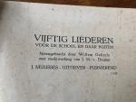 Willem Gehreis en J.H. v. Duuren - Vijftig liederen voor de school en daar buiten