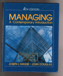 Massie / Douglas - Managing a contemporary introduction