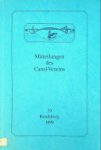 Collective - Mitteilungen des Canal-Vereins Nr. 20