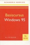 Boer, A.J. de - Basiscursus Windows 95