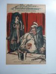 SLUIJTERS, JAN. (De Nieuwe Amsterdammer). - 144. Moord, Hongersnood... en nu venerische ziekten. "Ich sei, gewährt mir die Bitte, / "In eurem Bunde der Dritte".