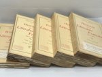 Claretie, Leo. - Histoire de la Liitérature Française (900-1900). [ 5 volumes ].