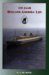 Boer, G. J. De - 125 jaar HOLLAND-AMERIKA LIJN