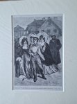 Orzeszkowa, Elisa - Familie Witebski.  Gravure van Michal Elwiro Andriolli uit het boek 'Meier Ezofowicz: Een verhaal uit het leven der Poolsche joden'.