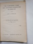Tesch, P. - De vorming van de Nederlandse duinkust.