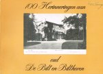 Meijer, J.W.H. - 100 herinneringen aan oud De Bilt en Bilthoven
