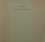 Bulthuis, Rico. - Geen opdrachtje, geen datum, niets.