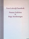 Pannekoek, Frans Lodewijk - Prenten, Gedichten & Enige Aantekeningen