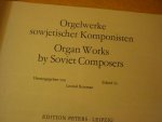 Div. Componisten - Orgelwerke Sowjetischer Komponisten ( Edited by Leonid Roisman)