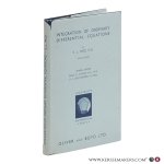 Ince, E.L. - Integration of Ordinary Differential Equations.